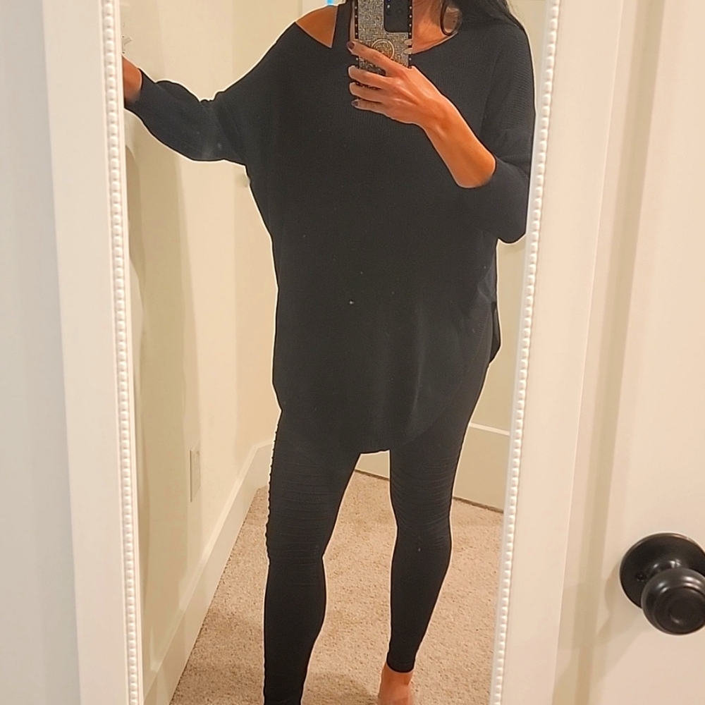 Off or on shoulder sweater